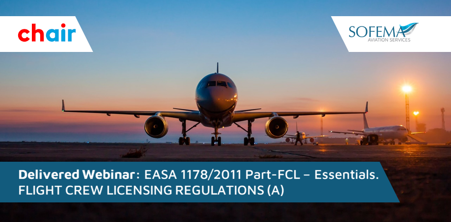 Delegates from Chair Airlines completed the EASA 1178/2011 Part-FCL training