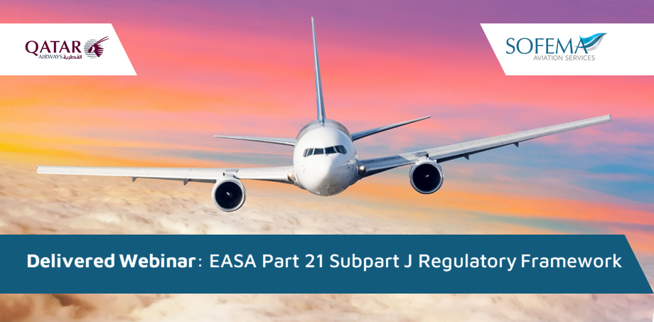 Delegates from Qatar Airways successfully completed the EASA Part 21 Subpart J Regulatory Framework training