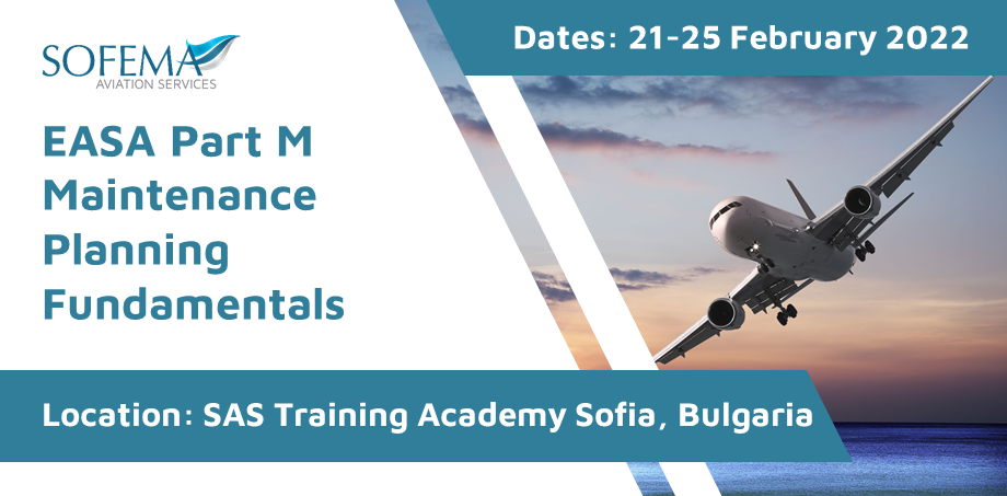 Understand the roles and responsibilities associated with Maintenance Planning – Enrol for our forthcoming course in Bulgaria