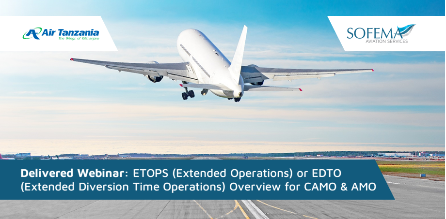 Air Tanzania completed the Extended Operations or Extended Diversion Time Operations Overview for CAMO & AMO course