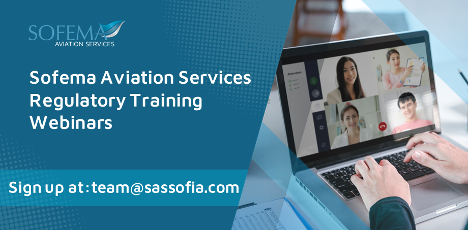 Sofema-Aviation- Services- Regulatory- Training- Webinars