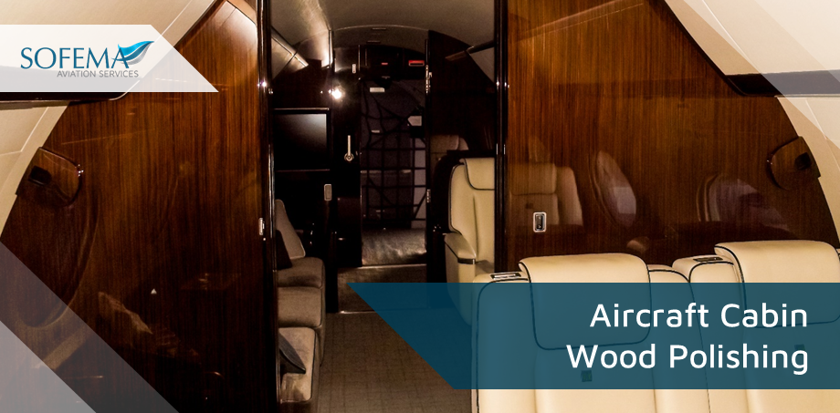 Aircraft Cabin Wood Polishing