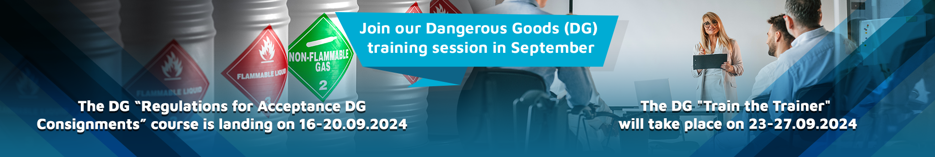 Dangerous Goods Training Session in September