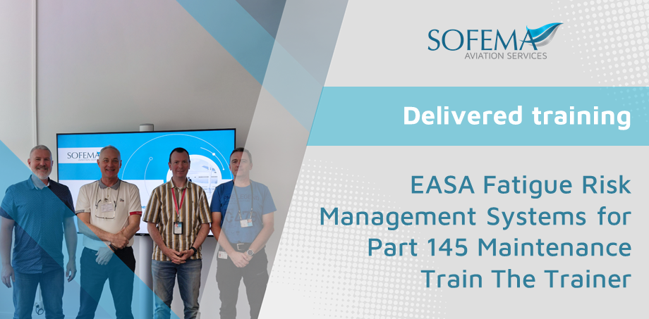 The EASA Fatigue Risk Management Systems for Part 145 TTT course was delivered to delegates from Swiss International Air Lines