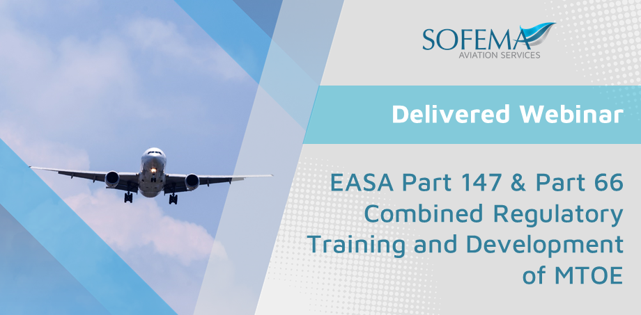 The EASA Part 147 & Part 66 Combined training was delivered to delegates from MATA