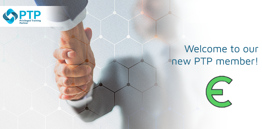 Handshake graphic with Sofema Aviation Services branding welcoming a new Privileged Training Partner (PTP) member.