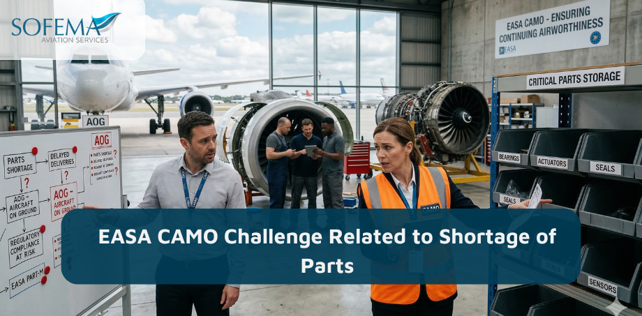 EASA CAMO Challenge Related to Shortage of Parts